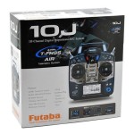Futaba T10J 10J Radio Controller Transmitter With R3008SB Receive 10 Channel 2.4GHz Radio System for RC Helicopter Multicopter